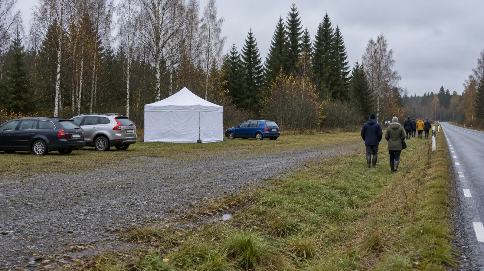Åskådare påkörd av rallybil i Flisby, skadeläget kritiskt