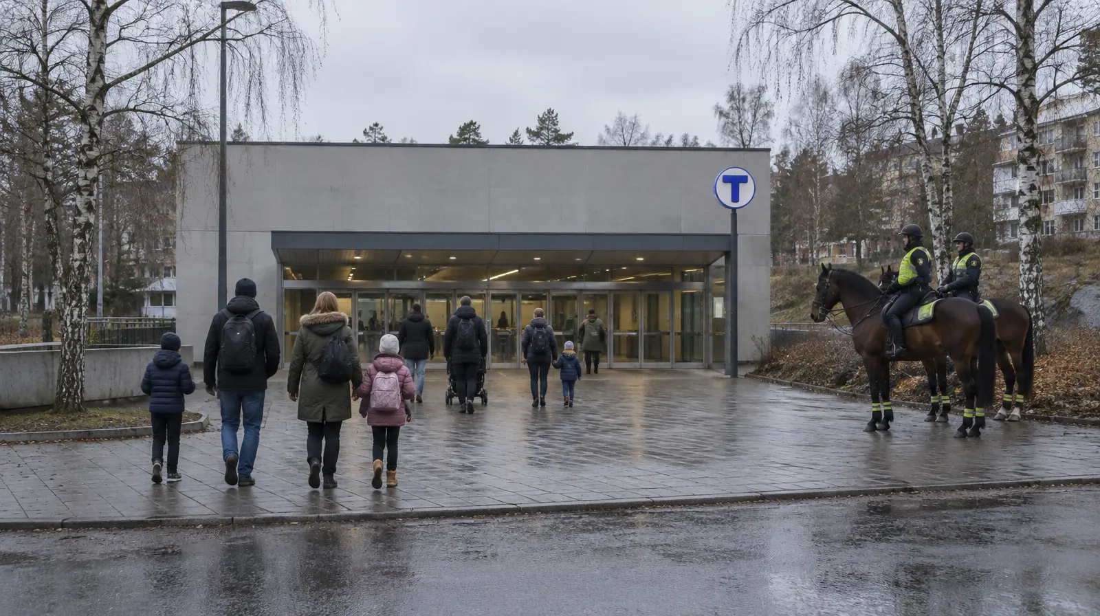 Bagisbor oroas efter skjutningen, men många känner sig fortsatt trygga
