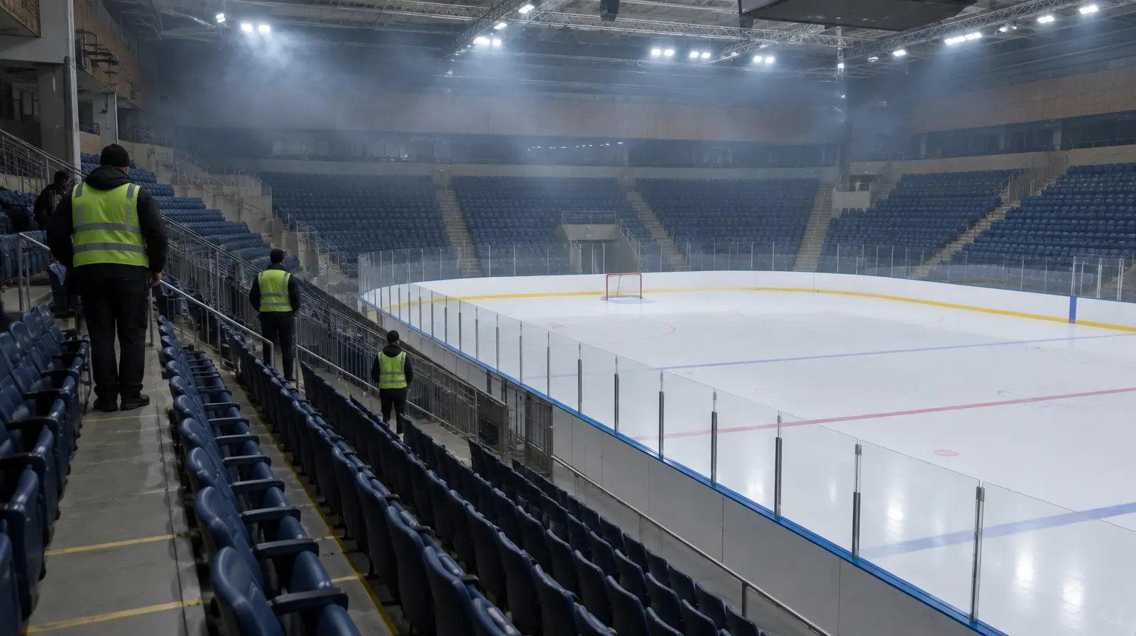 Björklövens supportrar tände pyroteknik och stoppade derbyt i Skellefteå