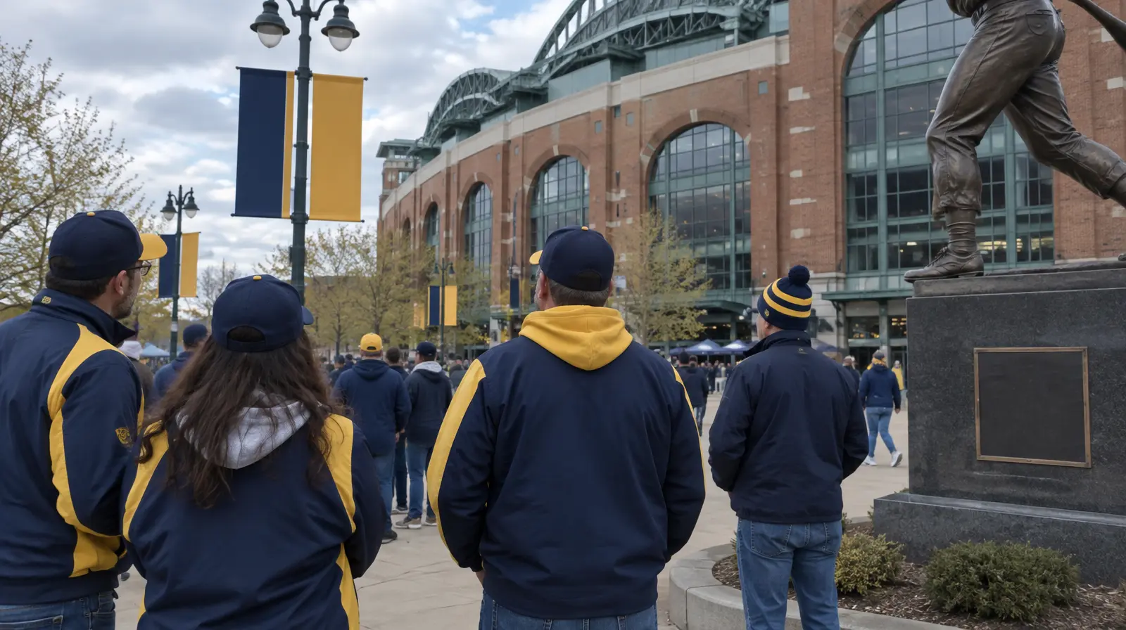 Brewers-fansen reste över landet för att se titeln säkras