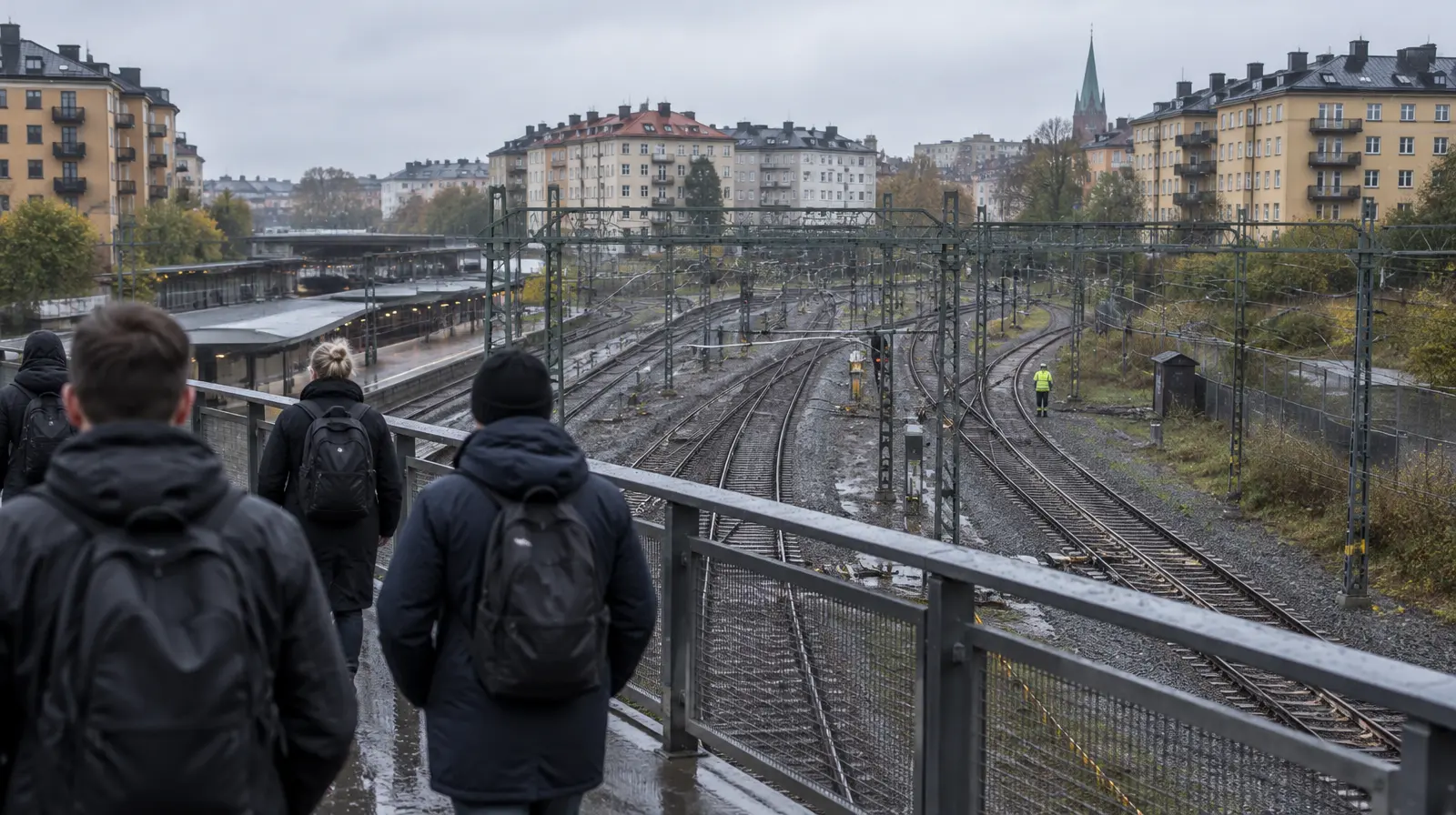 Pendlare i Stockholm möts av inställda tåg: felet löst först på fredag eftermiddag